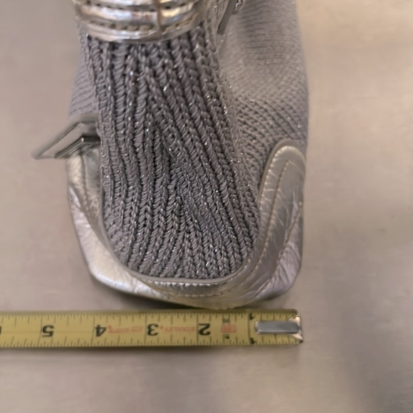The Sak metallic knit shoulder bag purse - Picture 11 of 12